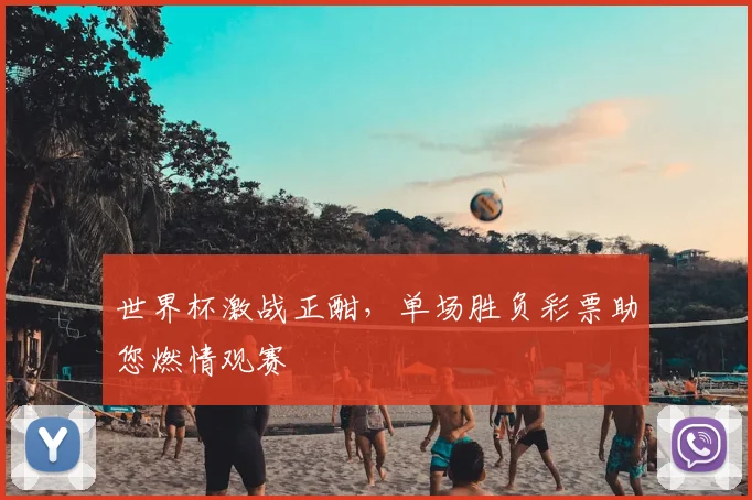 世界杯激战正酣，单场胜负彩票助您燃情观赛